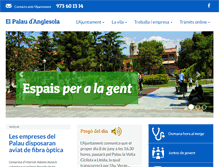 Tablet Screenshot of elpalaudanglesola.com